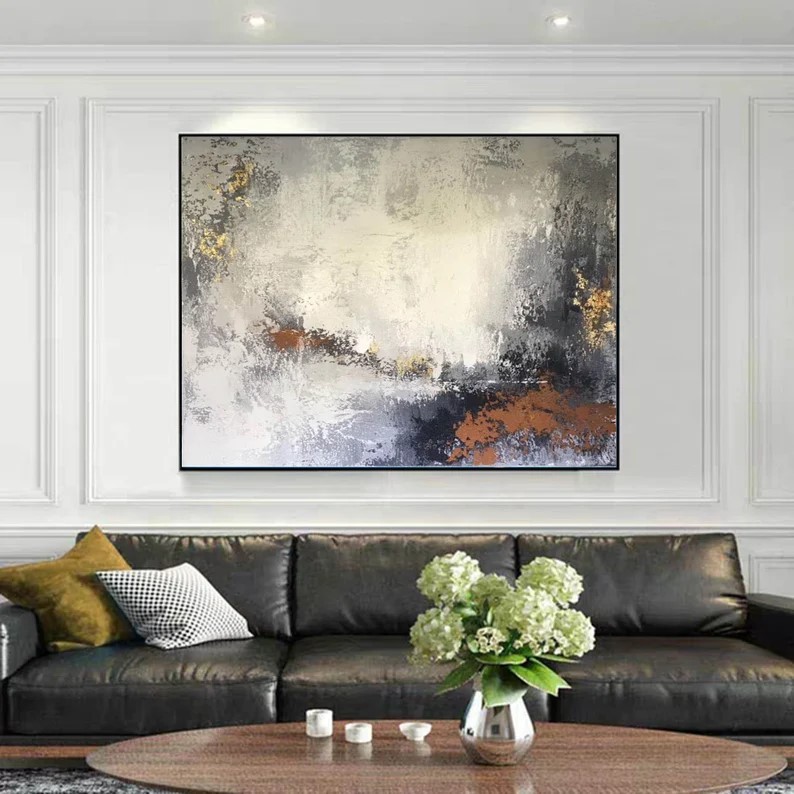 Large Abstract Painting #ABSH342