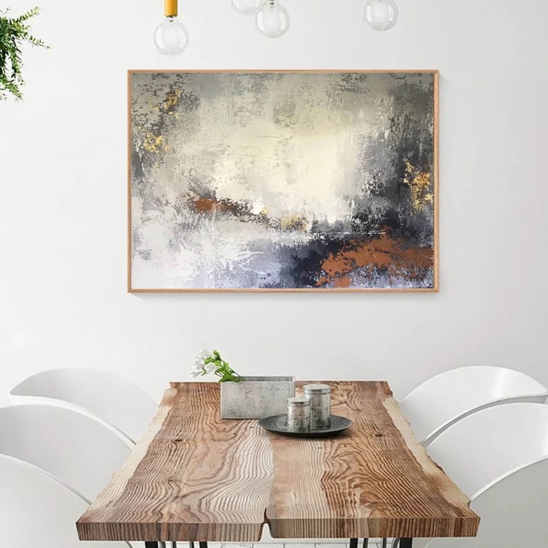 Large Abstract Painting #ABSH342