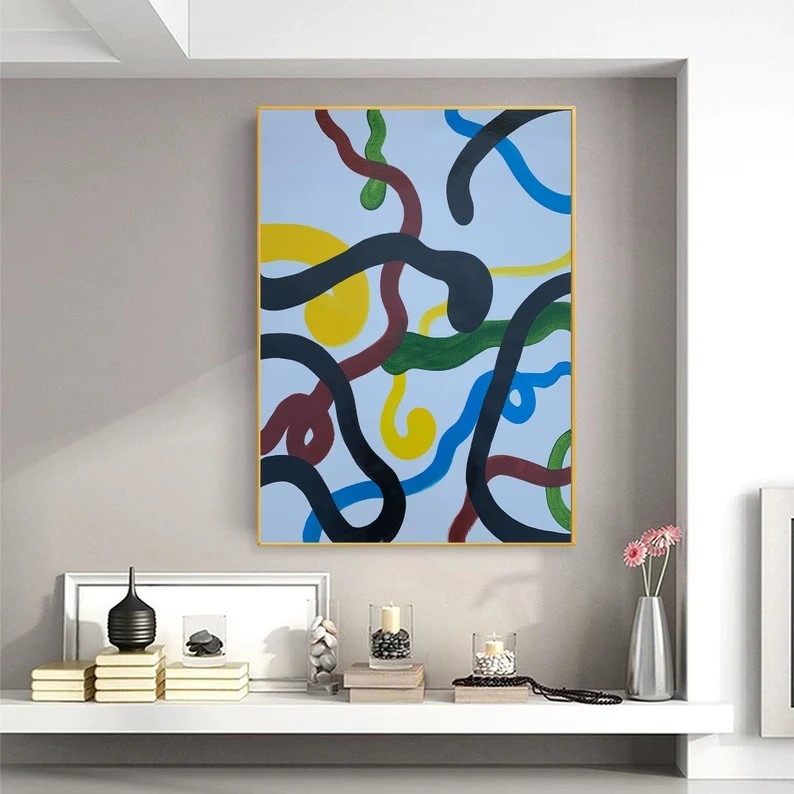 Modern Abstract Artwork #ABSH314