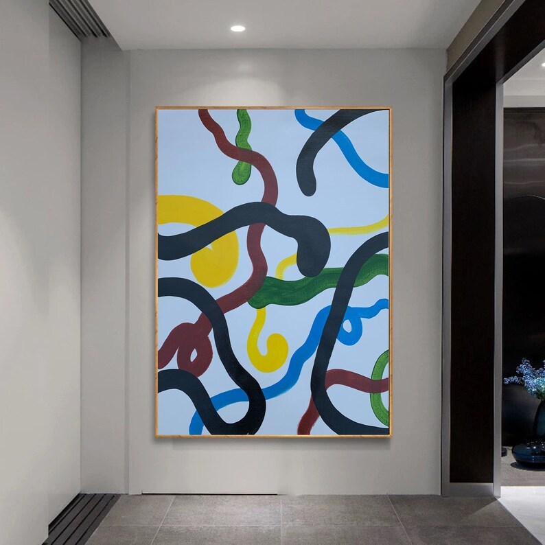 Modern Abstract Artwork #ABSH314