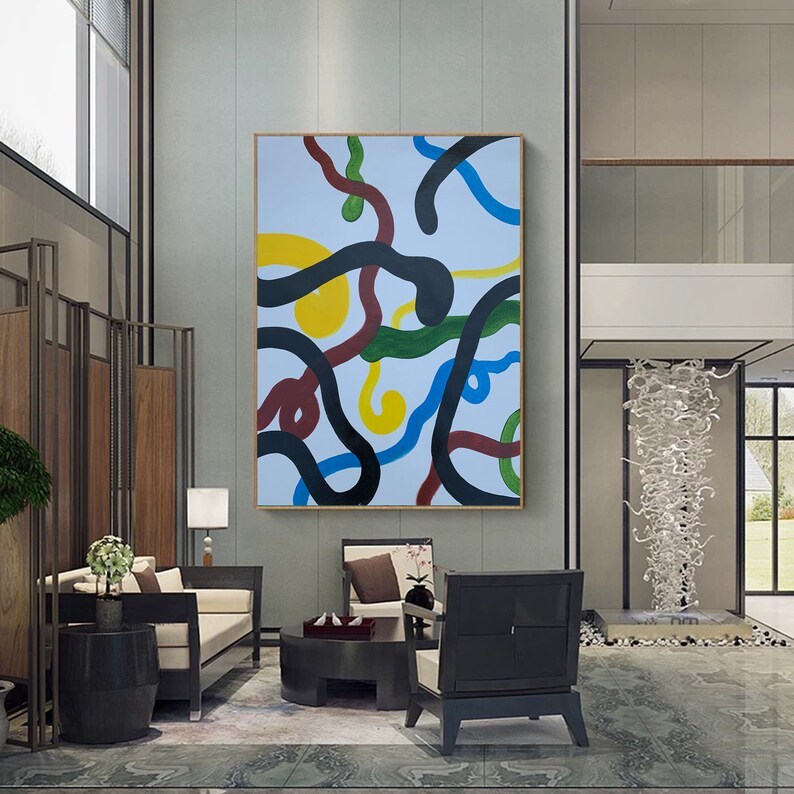 Modern Abstract Artwork #ABSH314