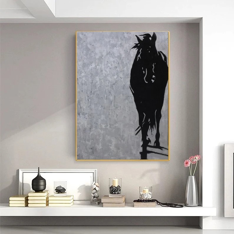 Large Abstract Art #ABSH337