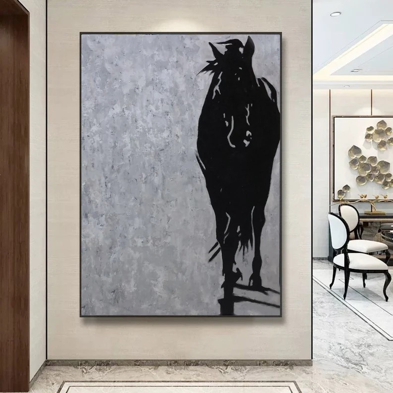Large Abstract Art #ABSH337