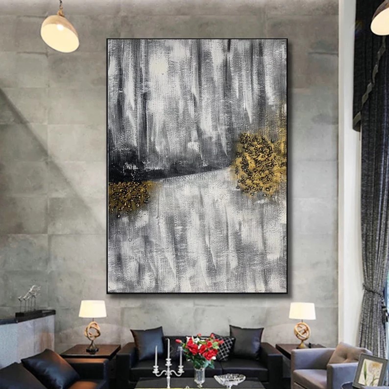 Large Abstract Art #ABSH338