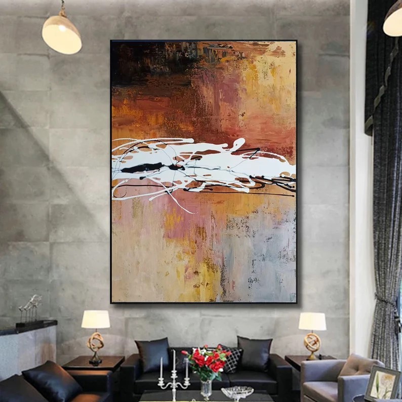 Abstract Oil Painting #ABSH340
