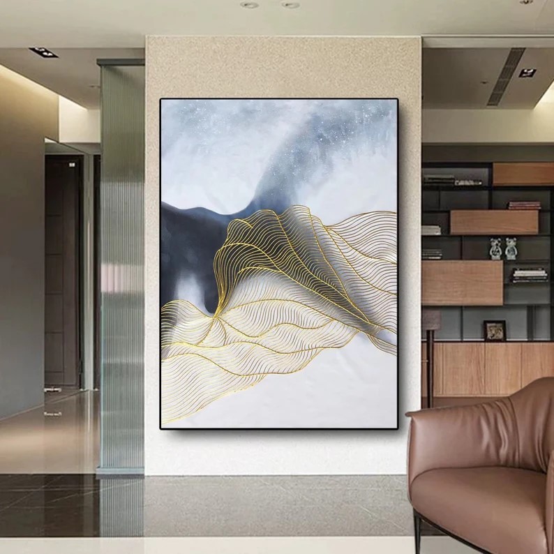 Abstract Oil Painting #ABSH341