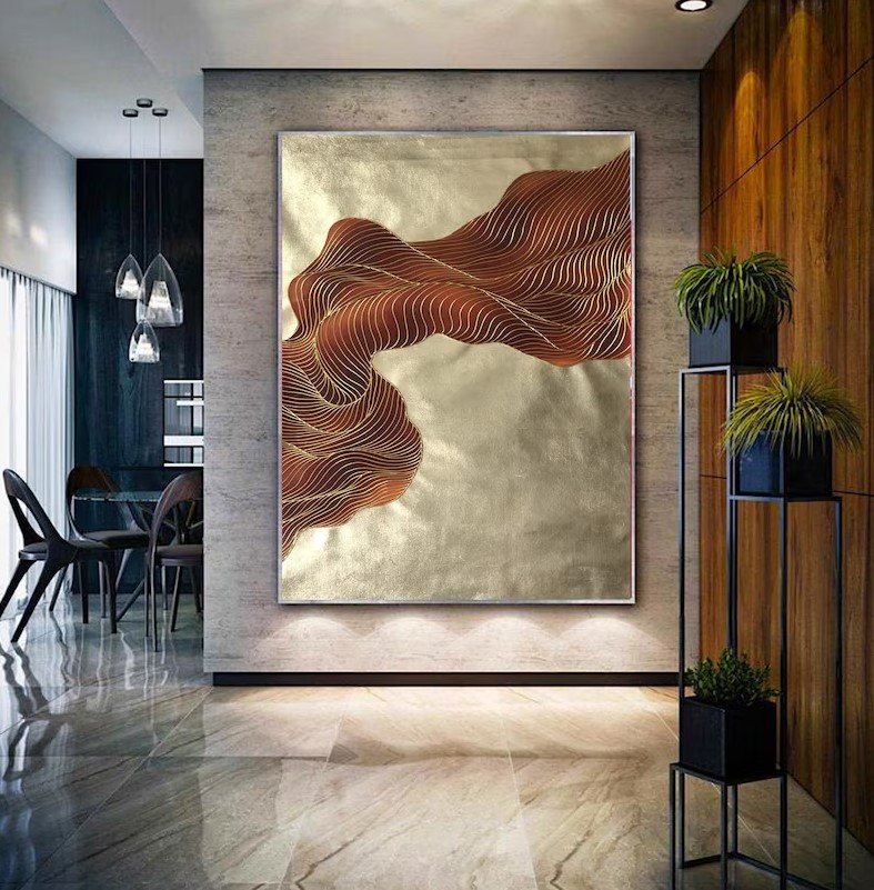 Modern Abstract Art #ABSH345