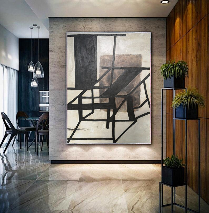 Modern Abstract Painting #ABSH363