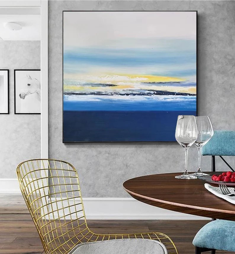 Large Landscape Painting #ABSH259