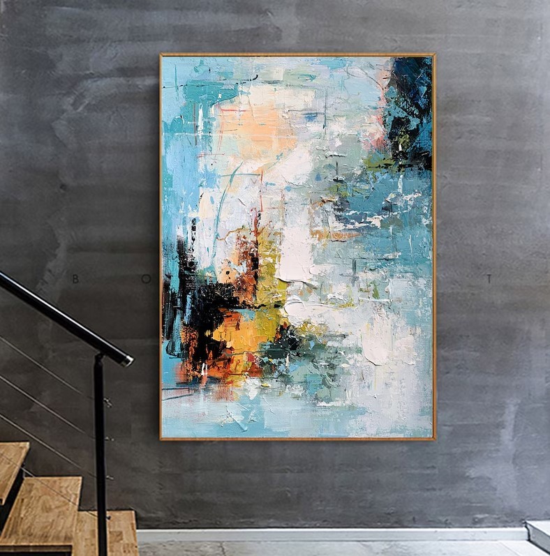 Modern Abstract Painting #ABSH383
