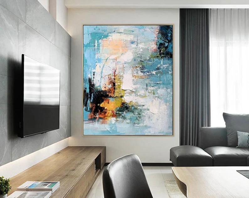 Modern Abstract Painting #ABSH383