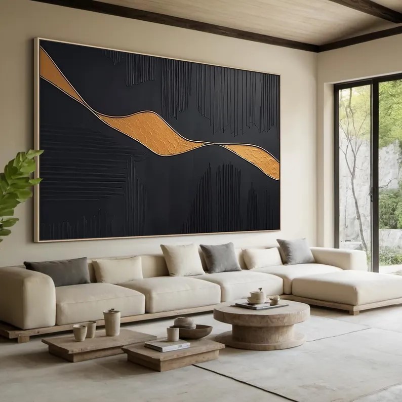 Modern Textured Art #ABSL79