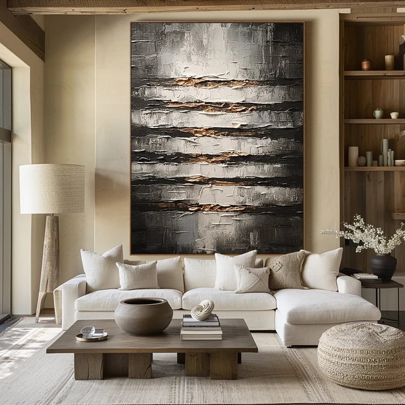Wabi-Sabi Canvas Painting #ABSL102