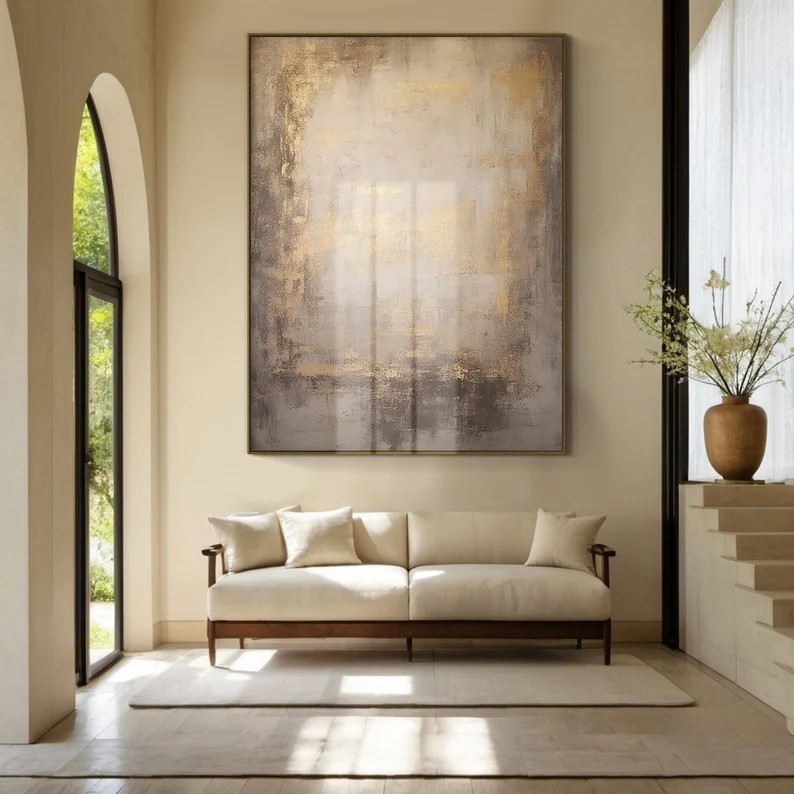 Brown Wabi-Sabi Painting #ABSL11