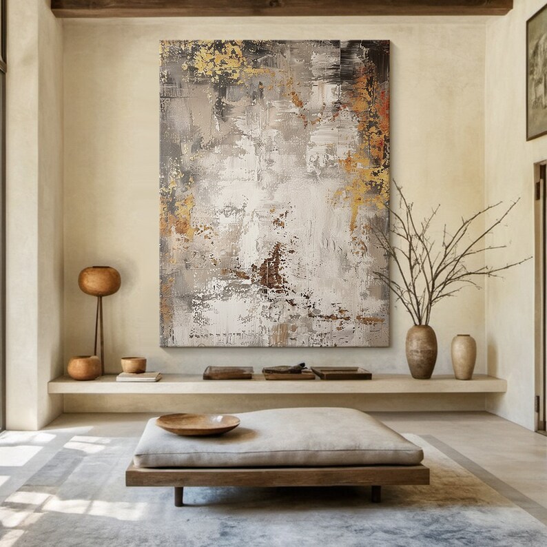 Abstract Painting on Canvas #ABSL129