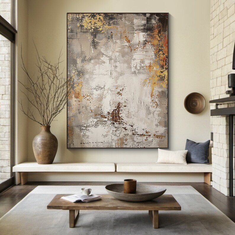 Abstract Painting on Canvas #ABSL129