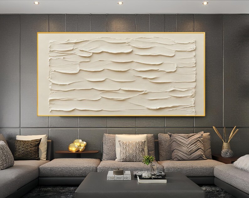 Beige Texture Art #ABSM113
