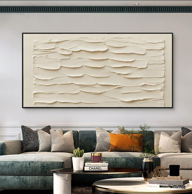 Beige Texture Art #ABSM113