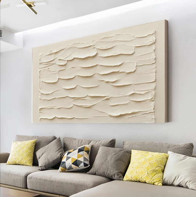 Beige Texture Art #ABSM113