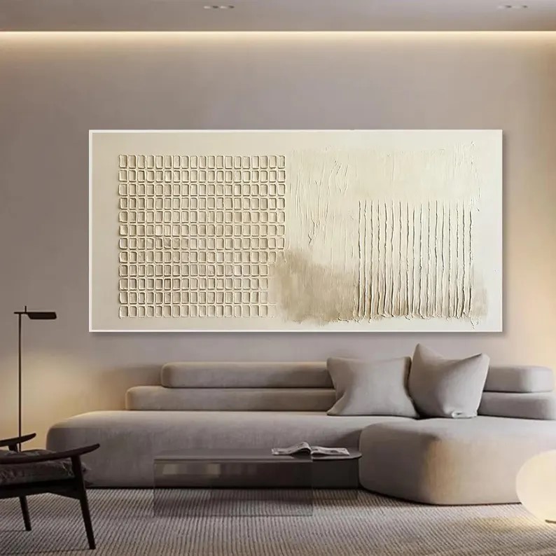 Beige Texture Art #ABSM6
