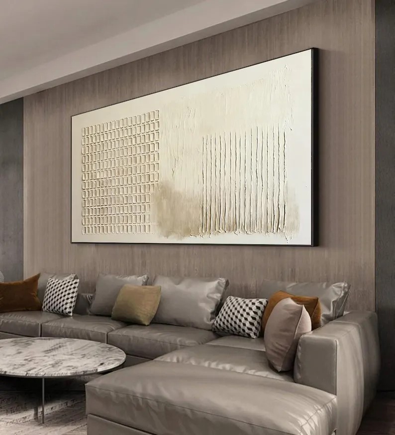 Beige Texture Art #ABSM6