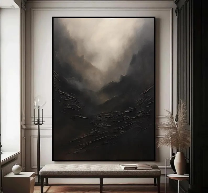 Mountain Landscape Painting #ABSM122