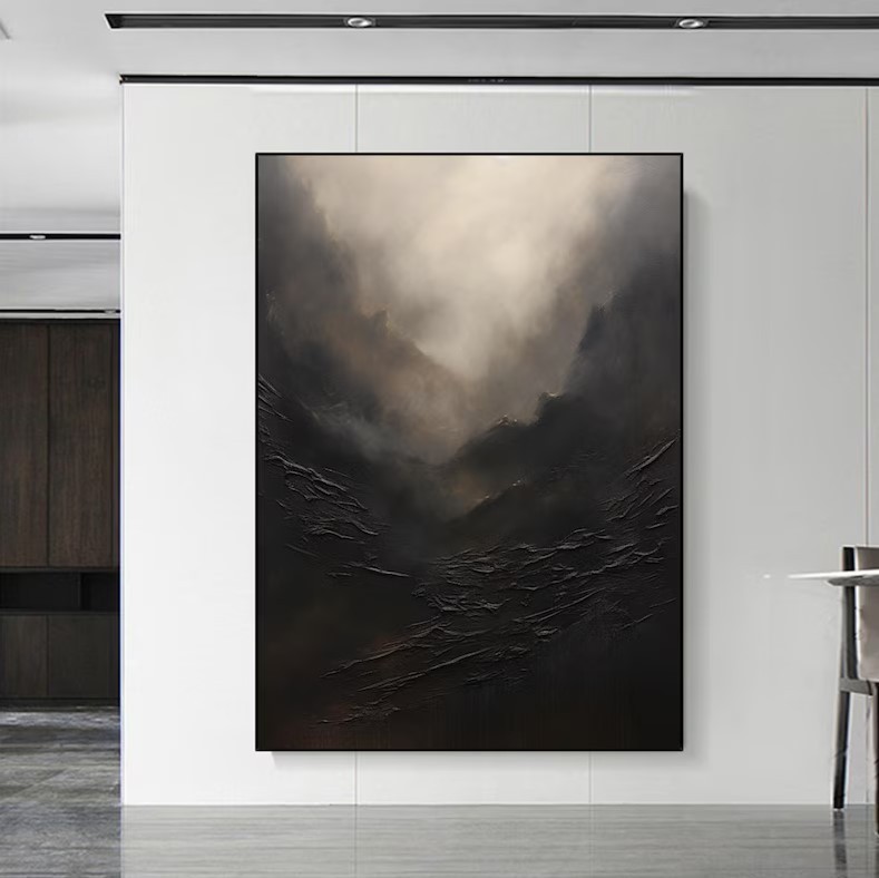 Mountain Landscape Painting #ABSM122