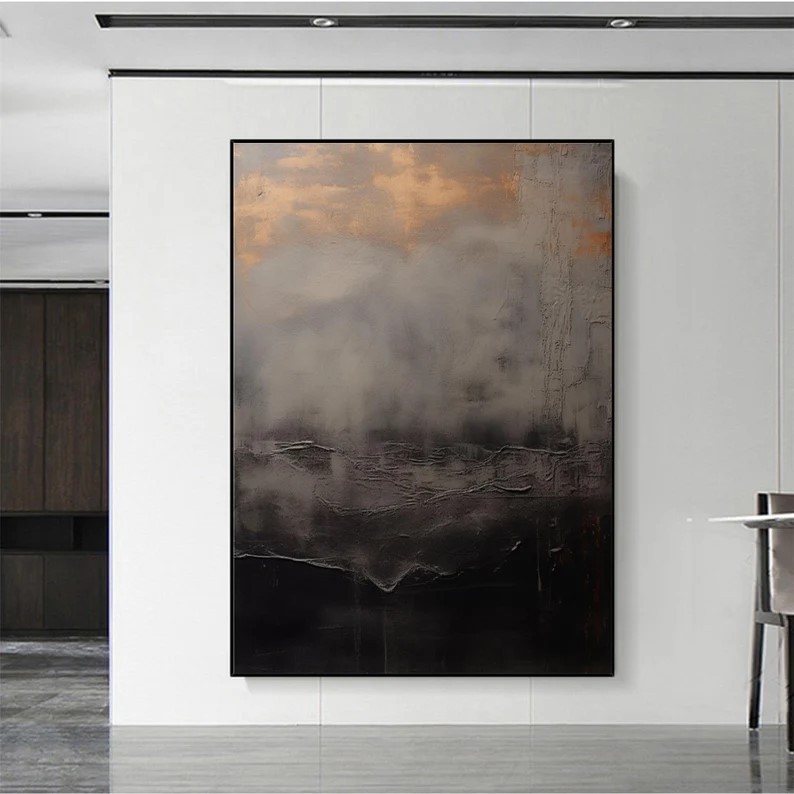 Black Canvas Art #ABSM123