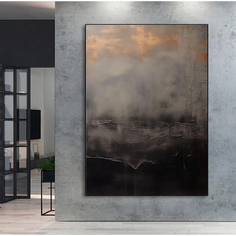 Black Canvas Art #ABSM123