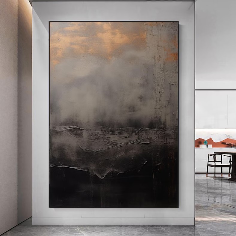 Black Canvas Art #ABSM123