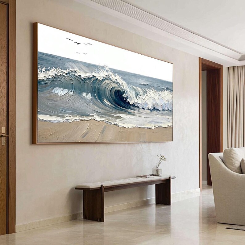 Textured Ocean Art #ABSM168