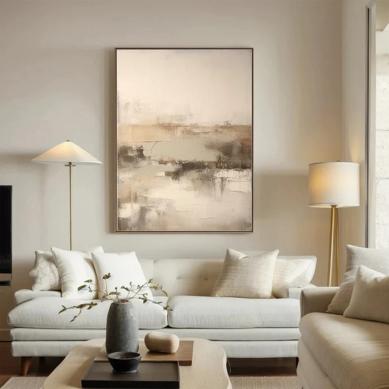 Beige Wall Art #ABSM71
