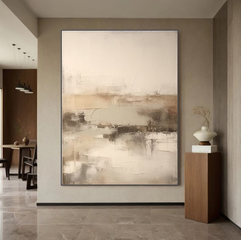 Beige Wall Art #ABSM71