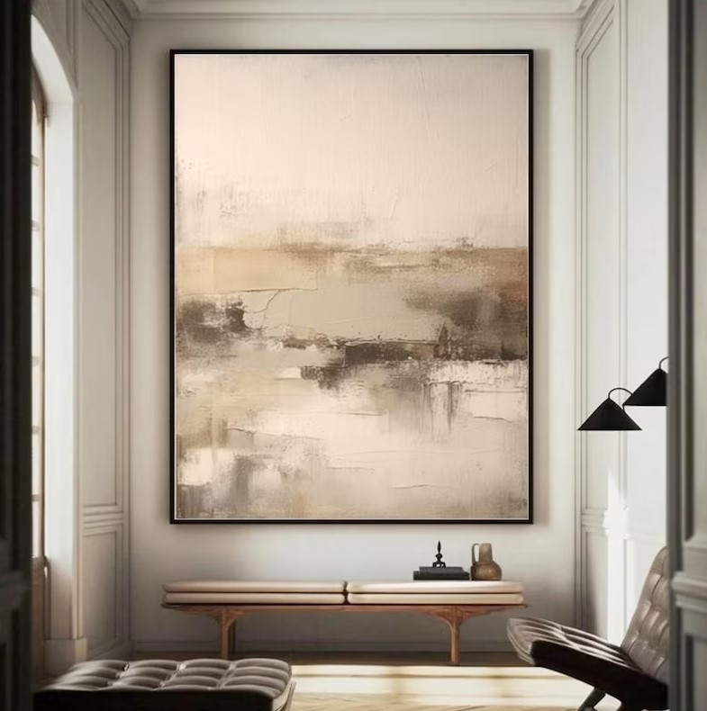 Beige Wall Art #ABSM71