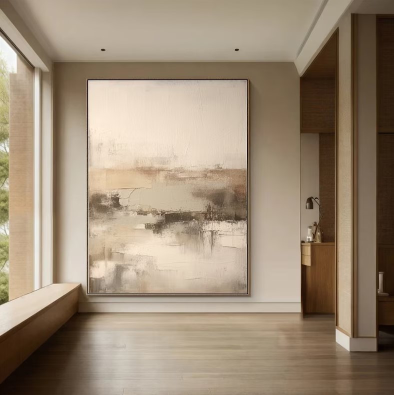 Beige Wall Art #ABSM71