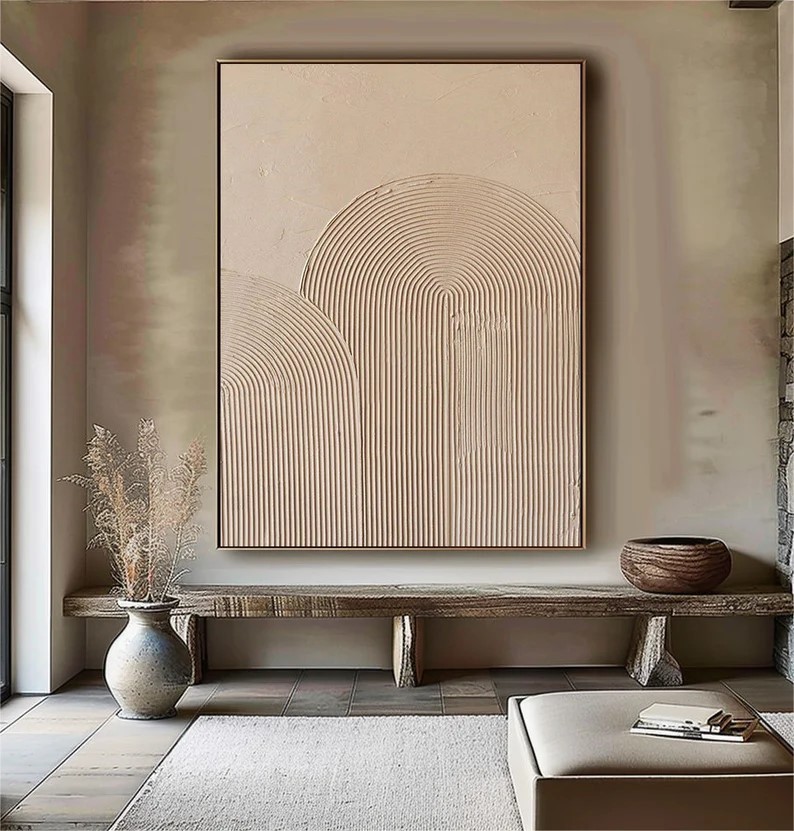 Beige Wall Art #ABSI103