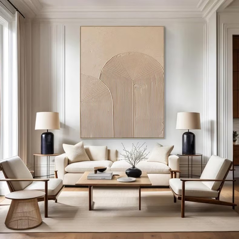 Beige Wall Art #ABSI103