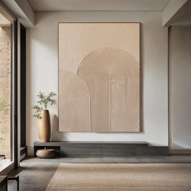 Beige Wall Art #ABSI103