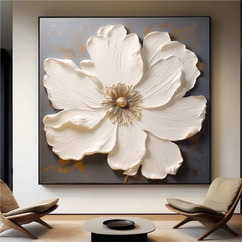 Flower Oil Painting #ABSM171