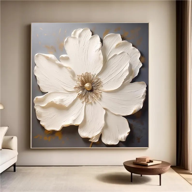 Flower Oil Painting #ABSM171