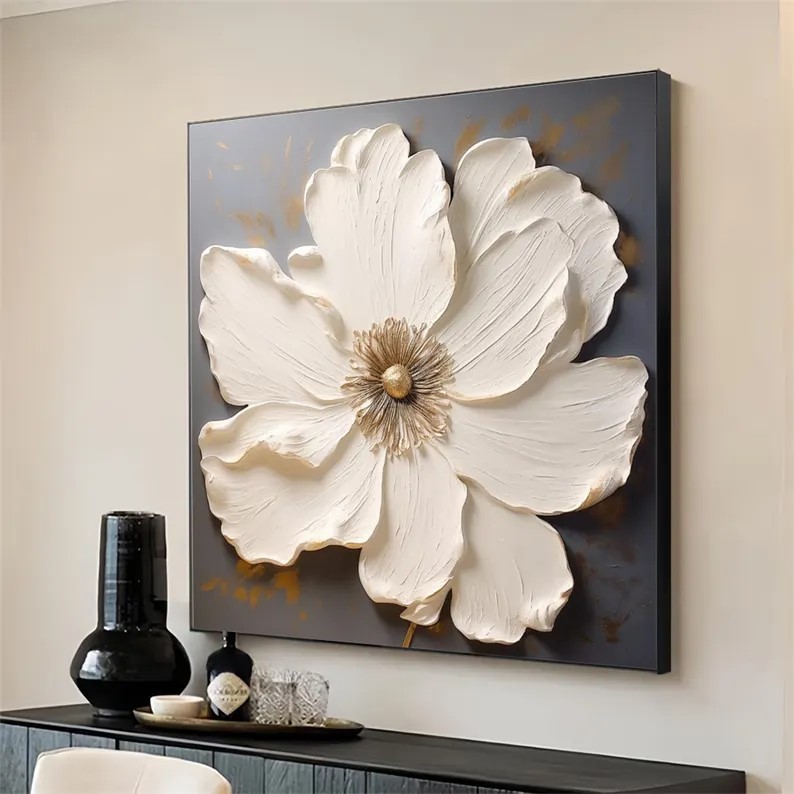 Flower Oil Painting #ABSM171