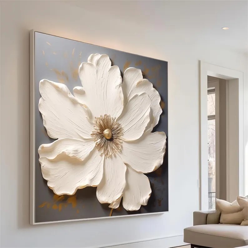 Flower Oil Painting #ABSM171