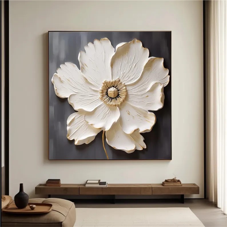 Texture Flower Art #ABSM175