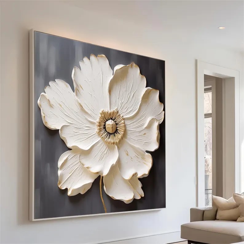 Texture Flower Art #ABSM175