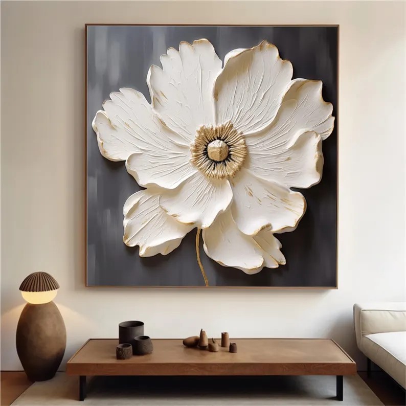 Texture Flower Art #ABSM175