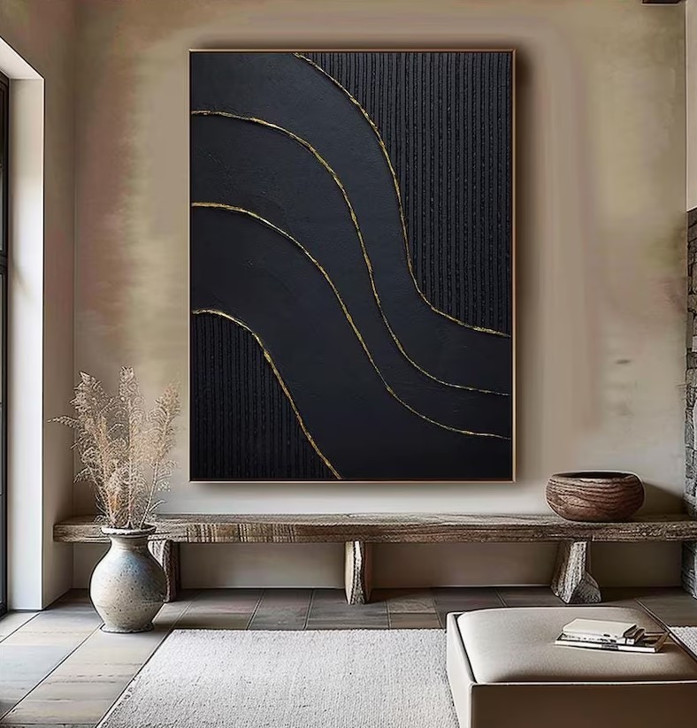 Textured Abstract Art #ABSI90