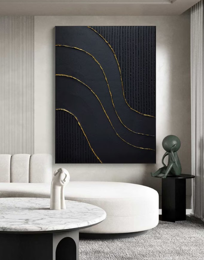 Textured Abstract Art #ABSI90