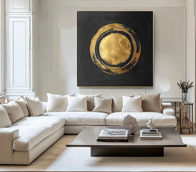 Gold Canvas Art #ABSI19