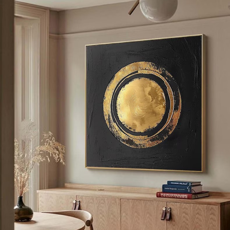 Gold Canvas Art #ABSI19