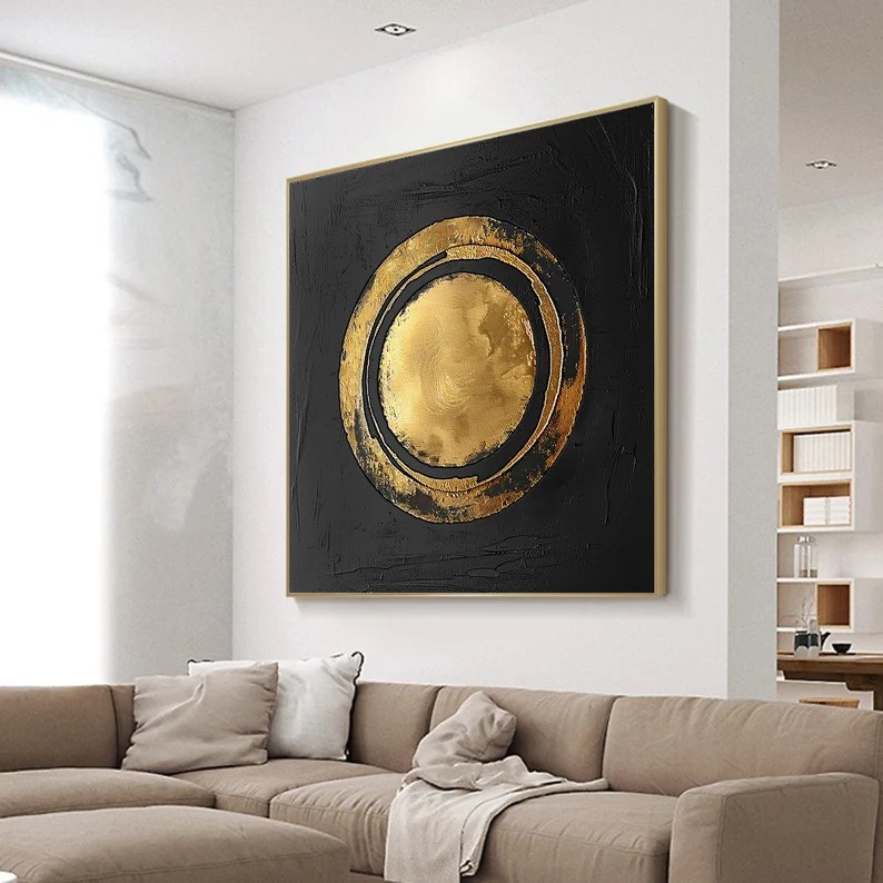 Gold Canvas Art #ABSI19